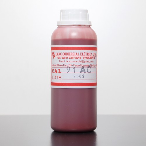 RESINAS DE ENCAPSULAMENTO AO AR - CAL 91 AC VERMELHO